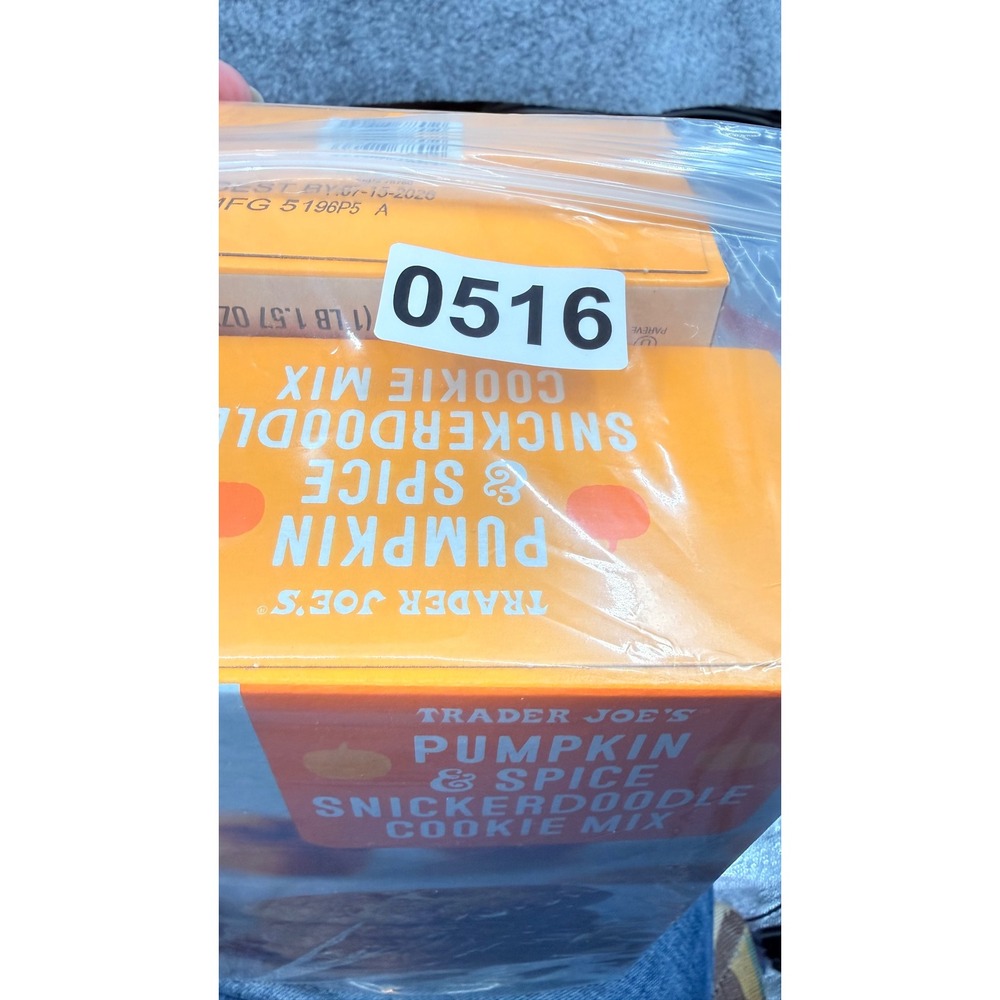 Trader Joe's Pumpkin & Spice Snickerdoodle Cookie Mix 17.57oz Seasonal Baking - Picture 7 of 7